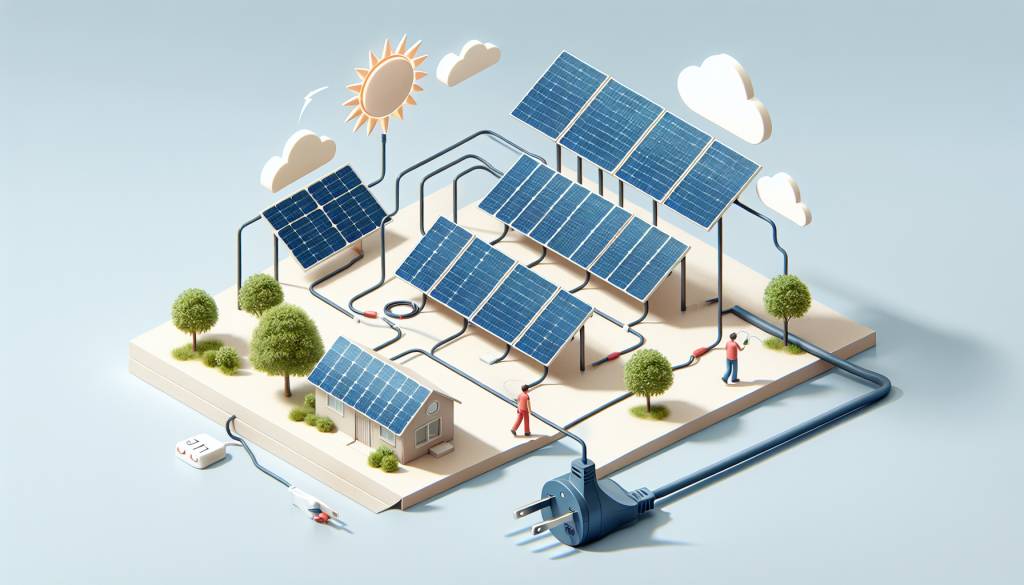 Brancher panneau solaire sur prise 220V : étapes et précautions
